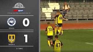 21 TURAS | FK Jonava - Futbolo akademija „Šiauliai“ B | SANTRAUKA
