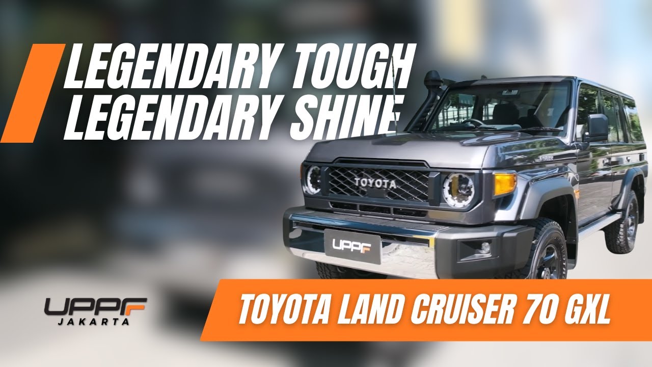 Land Cruiser 70: Legendary tough, legendary shine 
