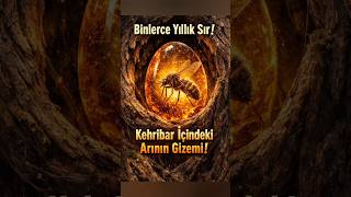 Kehribarın Içine Sıkışmış Milyonlarca Yıllık Arı 