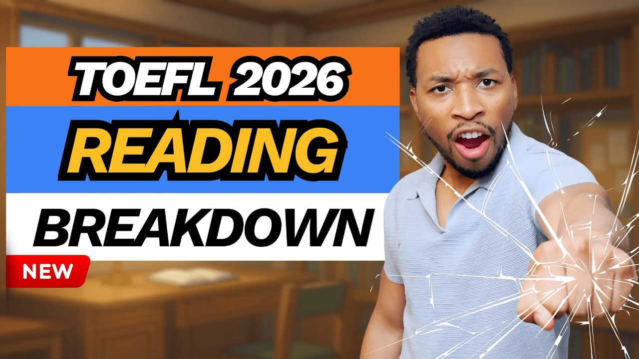НОВЫЙ TOEFL 2026 ЧТЕНИЕ 🔥 (полный экзамен + основные советы)