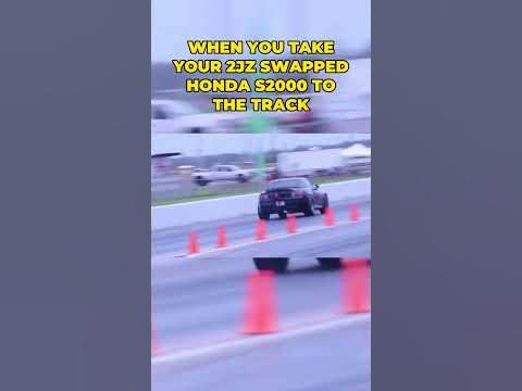 He's having a good time, in that 2JZ Honda S2000! #honda #s2000 #2jz 📹