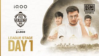 [Hindi] League Stage Week 1 - Day 1 | iQOO BMPS Powered By Loco