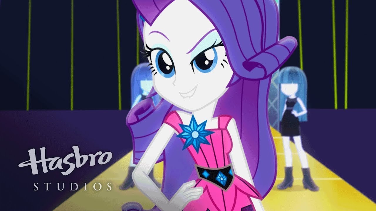 My Little Pony: Meninas Equestria - 'Avida e uma Passarela' MLP Desenhos animados para crianças