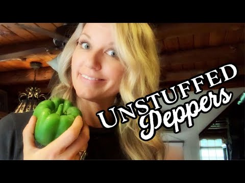 Getting Stuffed with Unstuffed Pepper Beef Skillet!