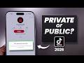 Is Your TikTok Account Private or Public? [How to know]