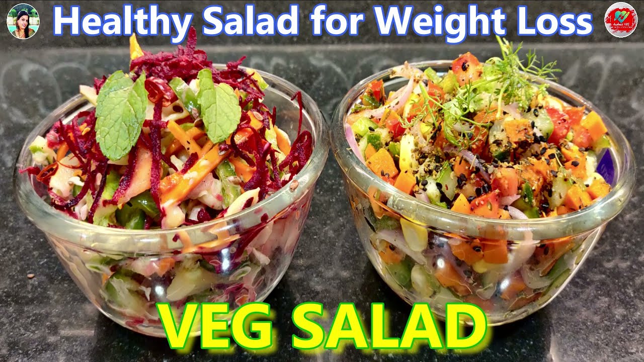 Veg Salad Healthy Veg Salad Recipe for weight loss How to make Veg