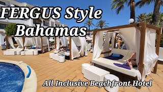 Playa Den Bossa Ibiza Hotel Right on the Beach!  FERGUS Style Bahamas