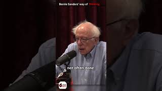 Bernie Sanders About his Way of Thinking