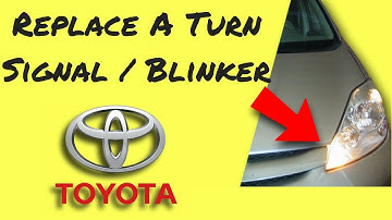 Replace Toyota Sienna Blinker / Turn Light - Easy to Follow Instructions
