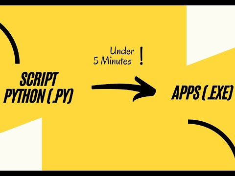 Cara mengubah script python menjadi executable program dengan mudah menggunakan pyinstaller