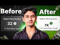 How to Complete 4000 Watch Hours on YouTube Fast (2026) | Full Guide in Hindi#earnersStudio🎯💻#virel.