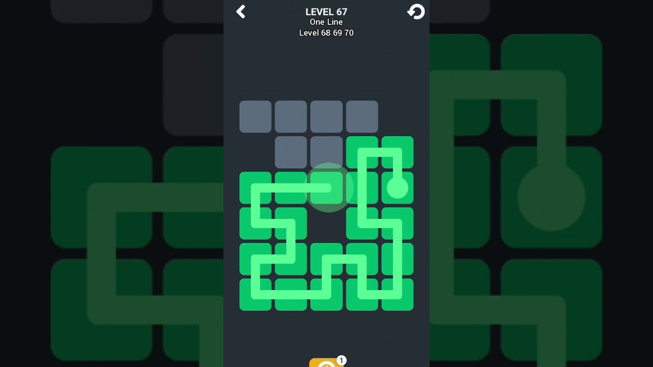 One Line level 67 68 69 