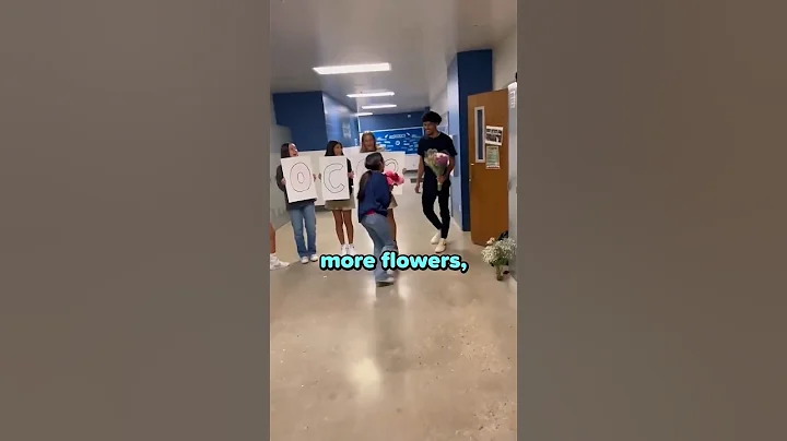 Romantic Homecoming Proposal: Roses & Surprises!
