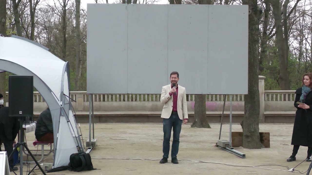 Pastor Kai Feller, Ansprache // Пастор Кай Феллер, 10.04.21 на открытии акции StopPutinsTerror