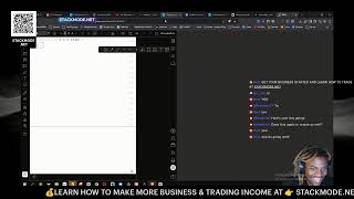 LETS WORK (Stackmode TV - Not Reading Chat Straight Business &amp; Trading Education)