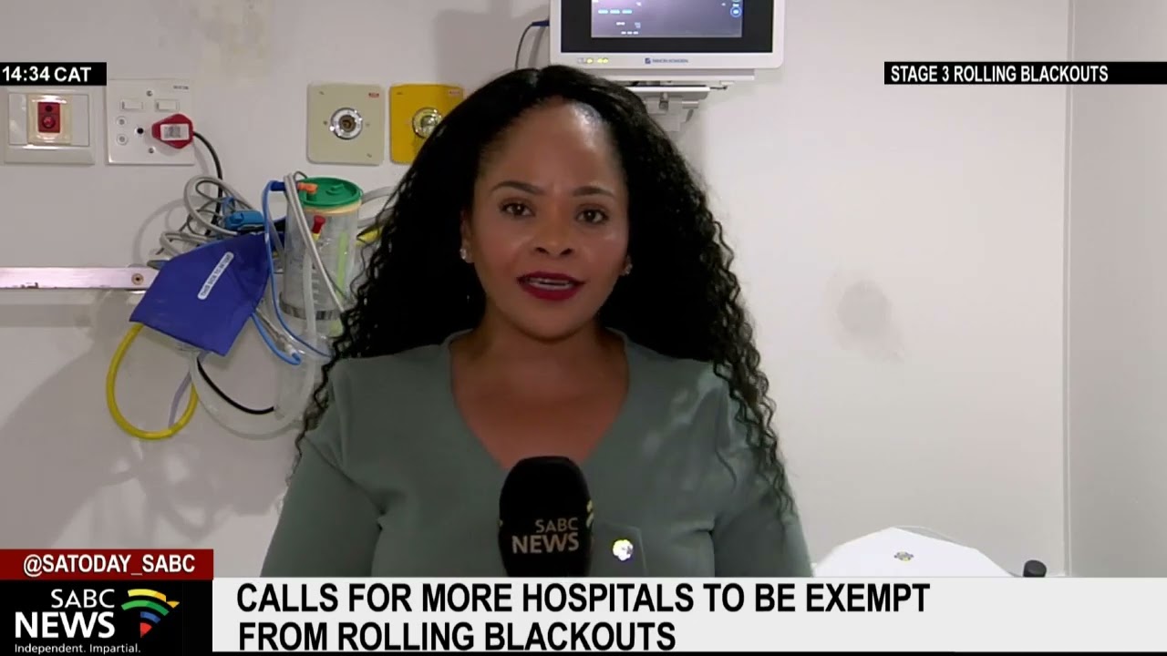 Calls for more hospitals to be exempt from rolling blackouts