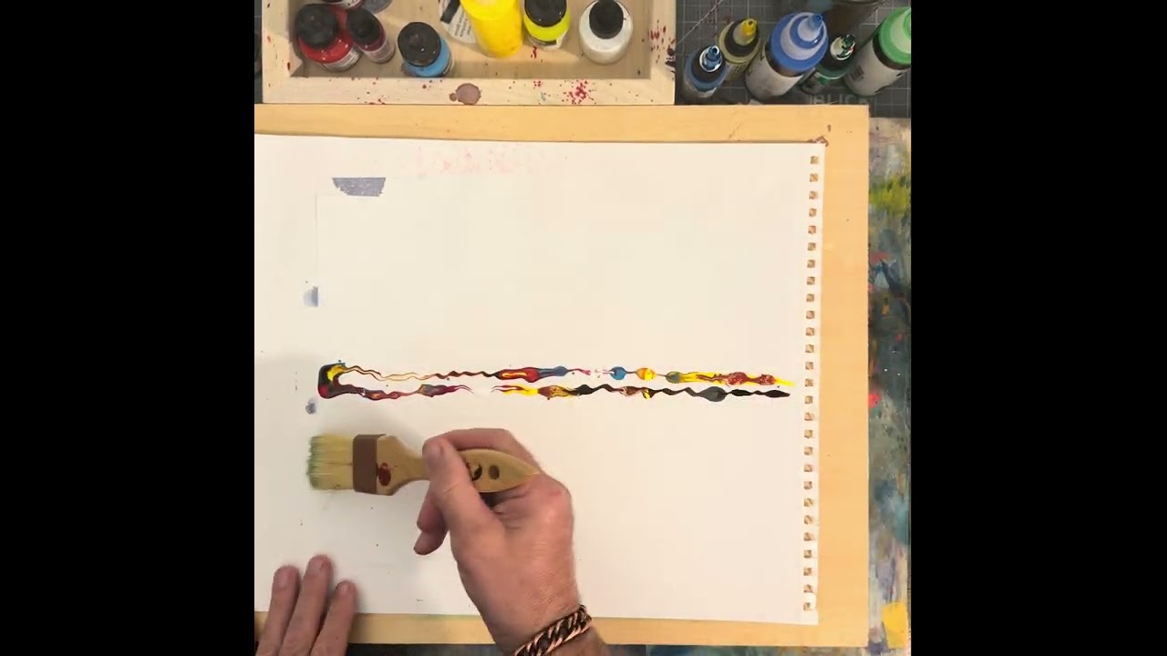 Abstract art, art therapy, art reveal. Checkout my website www.toddclovejoy.com 