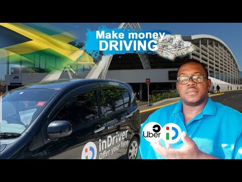 Make money driving with Uber and Indriver in Jamaica. 