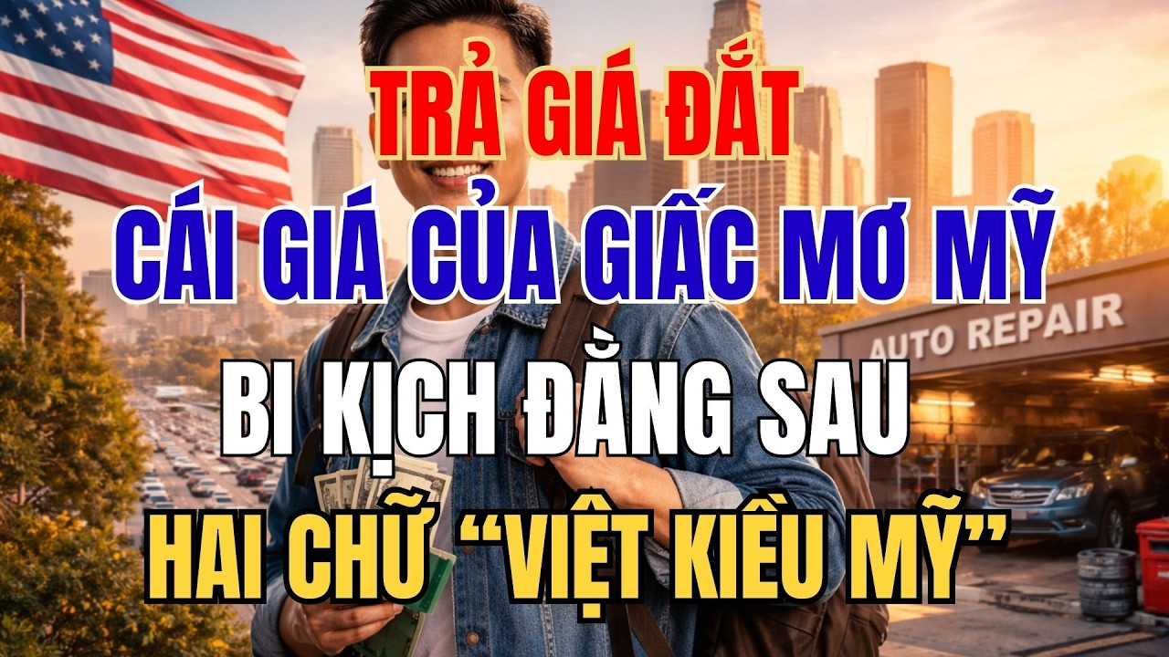 CÁI GIÁ CỦA GIẤC MƠ MỸ: BI KỊCH ĐẰNG SAU HAI CHỮ VIỆT KIỀU KHÔNG AI DÁM KỂ