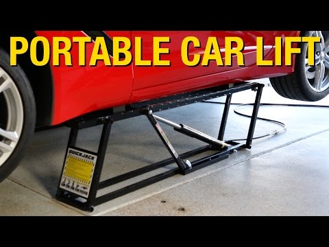 Portable Lift That Can Support Up to 7000 Pounds! QuickJack Car Lift -