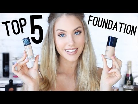 My TOP  FOUNDATIONS // Normal to Acne Prone Skin