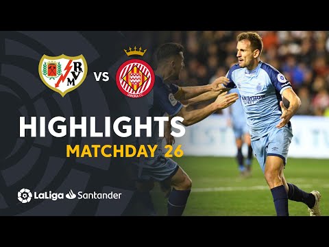 Highlights Rayo Vallecano vs Girona FC (0-2)