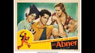 Li'l Abner 1940 RKO Radio Pictures American Comics Related Film