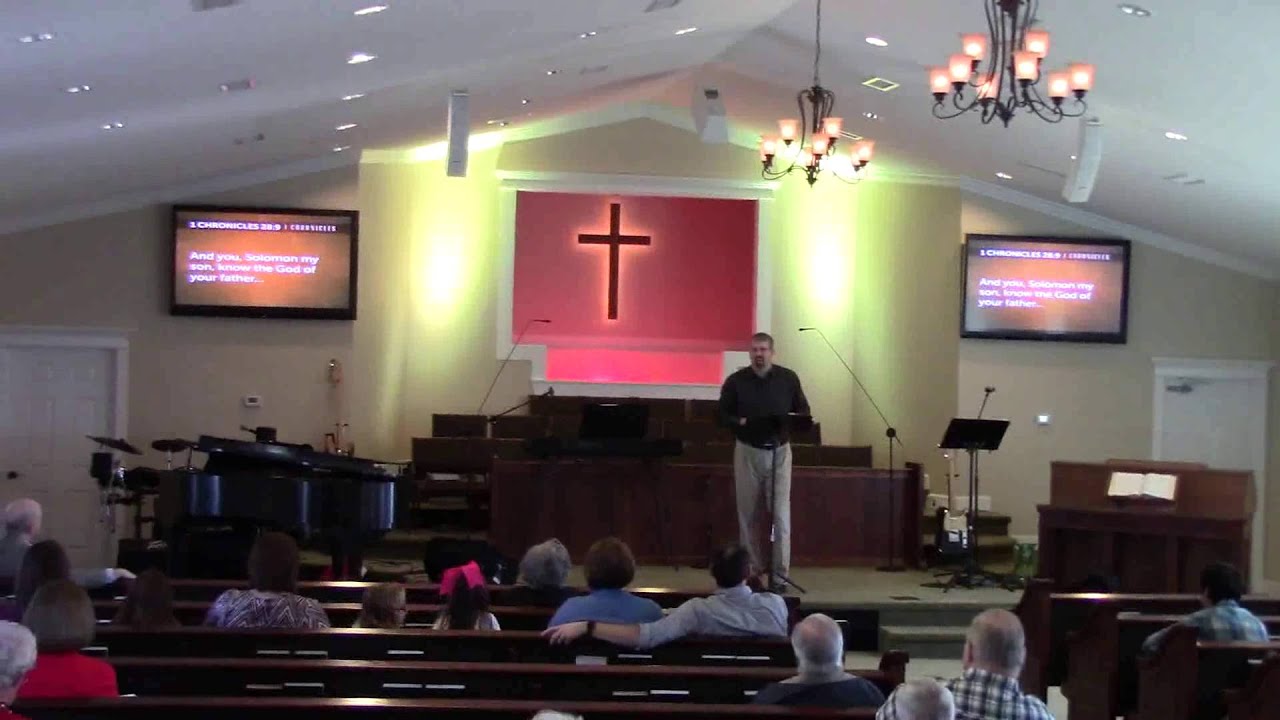 2/7/16 Sermon "Know Him, Serve Him, Seek Him" Part 1