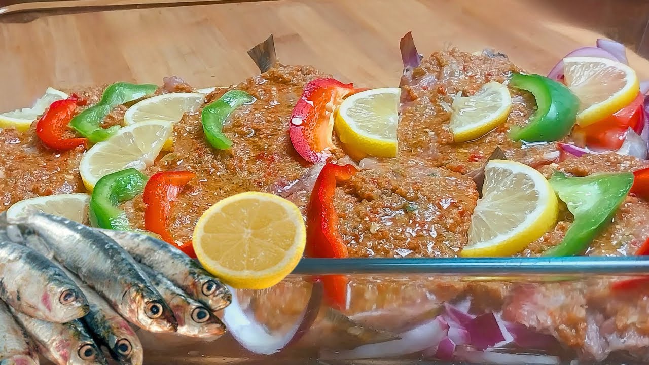 Moroccan Baked Sardines Recipe