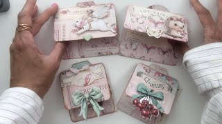 Flip Floppy Double Pocket Hidden Paper Clips Tutorial Junk Journaling