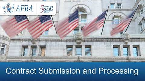 Contract Submission and Processing