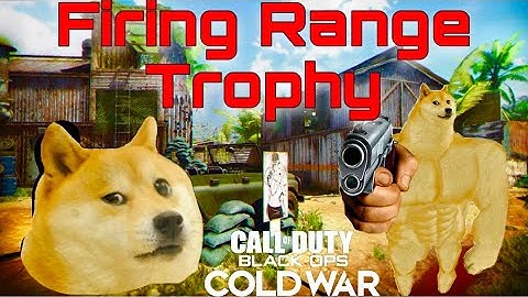 Firing Range Trophy Call of Duty: Black Ops Cold War Guide