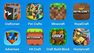 Craftsman, Pet Crafts, Minecraft, RoyalCraft, Adventure Craft, Hit Craft, Craft Build Block screenshot 5