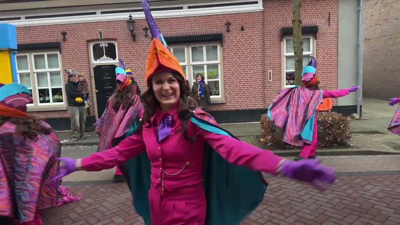 CG Hatseflats in optocht Dringersgat op 15 februari 2926