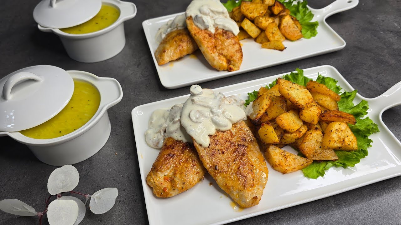 Meny Iftari si në Restaurant - Fileto Pule dhe Patate me Shijen Perfekte 