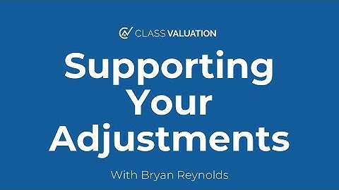 Supporting Your Adjustments with Bryan Reynolds