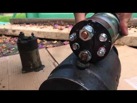 How to replace a starter solenoid! (1969 C10 292)