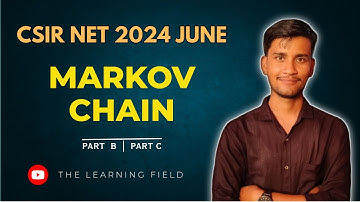 Markov Chain PYQs CSIR NET 2024 (JUNE)