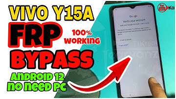 vivo Y15A FRP bypass no need PC 100% working Android 12