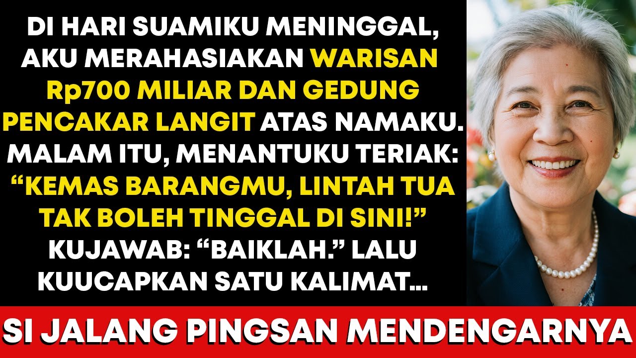 Di Hari Suamiku Meninggal, Aku MERAHASIAKAN Warisan Rp700 Miliar — Atau Tentang…