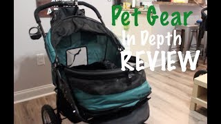 Pet Gear *NEW* NO ZIP Double Pet Stroller | In Depth Review | Dog Strollers | part 2 of 3