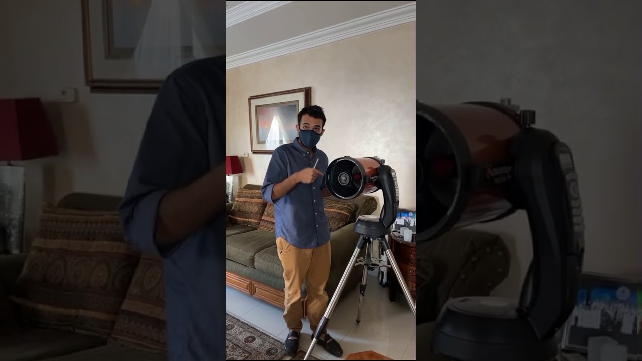 الفلكي محمد العبيدي يشرح كيف تضبط التلسكوب