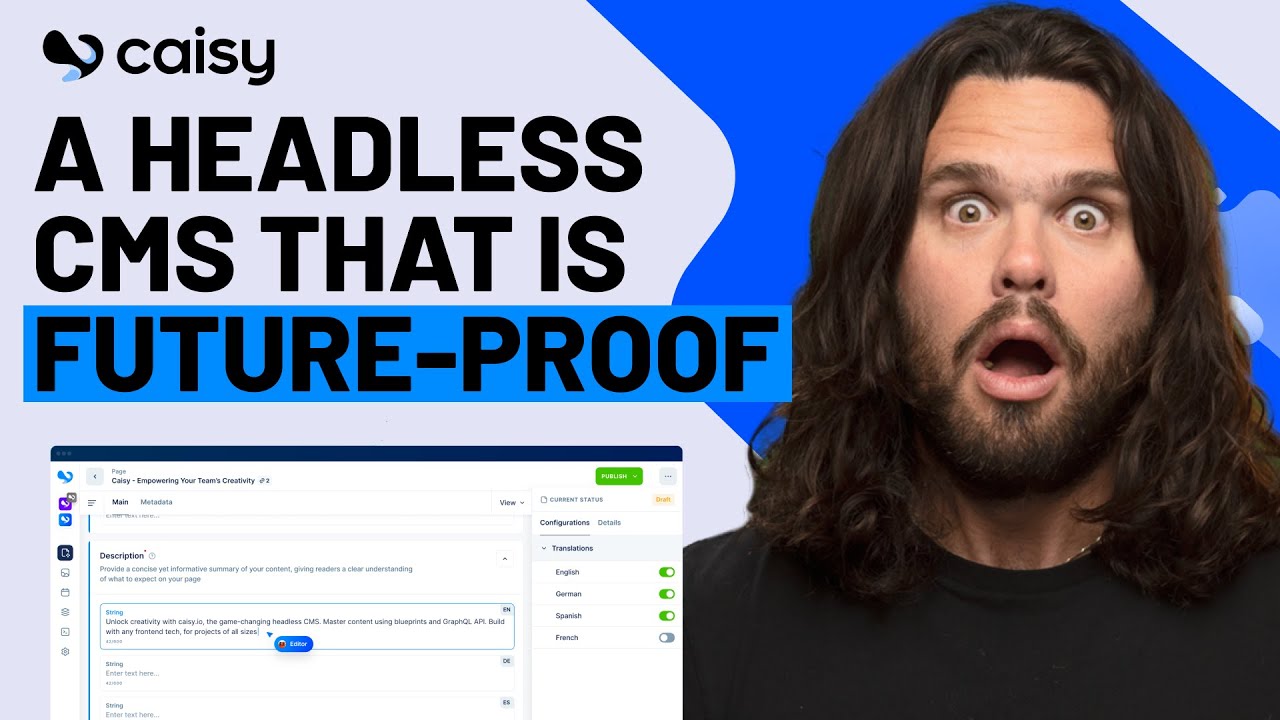 A Headless CMS that You AND Your Developers Will Love | caisy - YouTube