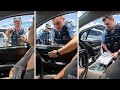 Cop Removes a Sovereign Citizens Car Window with his Bare Hands