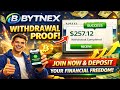 BYTNEX Withdrawals Proof ✅ | Real Payments Received 💰