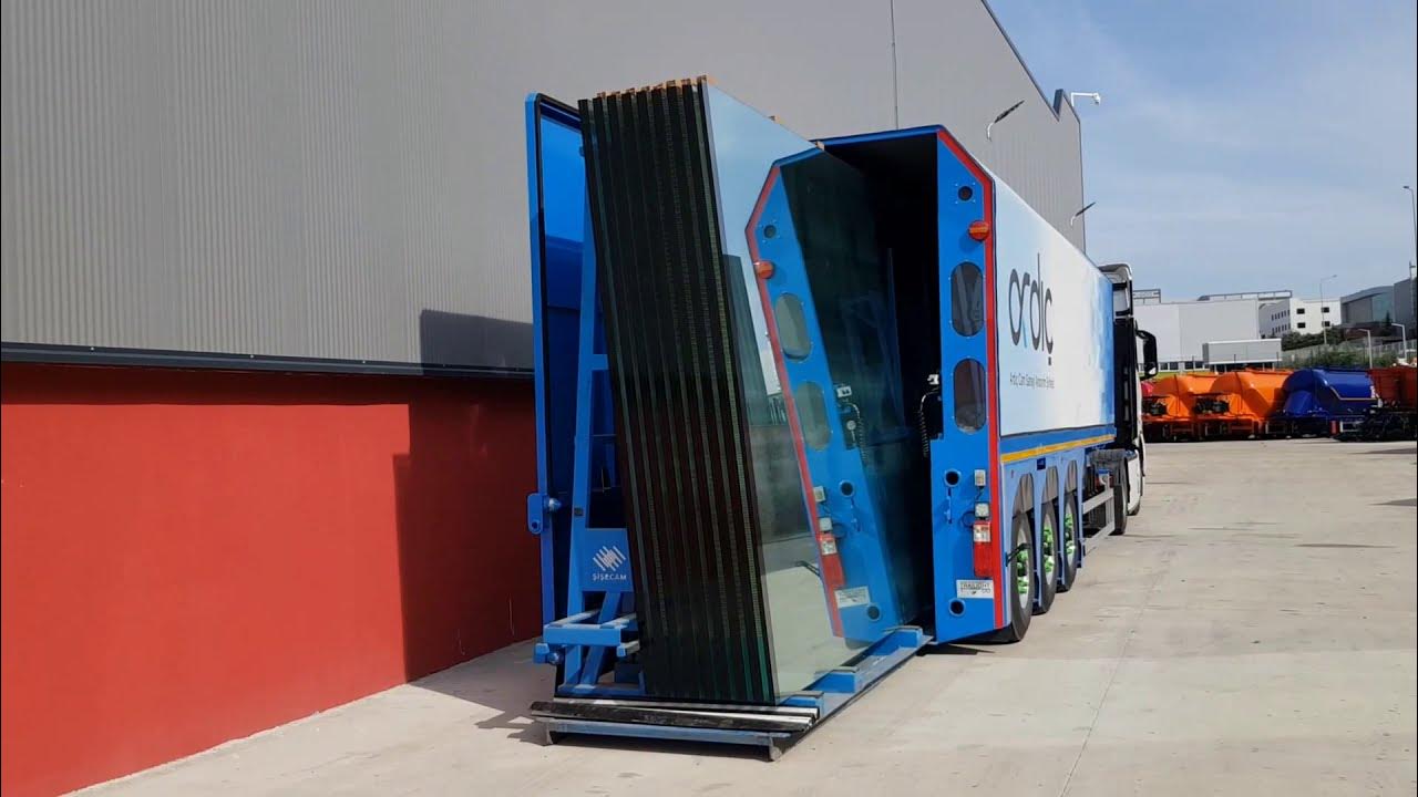 Inloader "Glass Transport SemiTrailer from trailer manufacturer