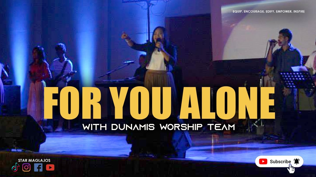 FOR YOU ALONE Worship Cover | Star Maglajos & Dunamis Worship | Victory Band Concert Kidapawan 2015