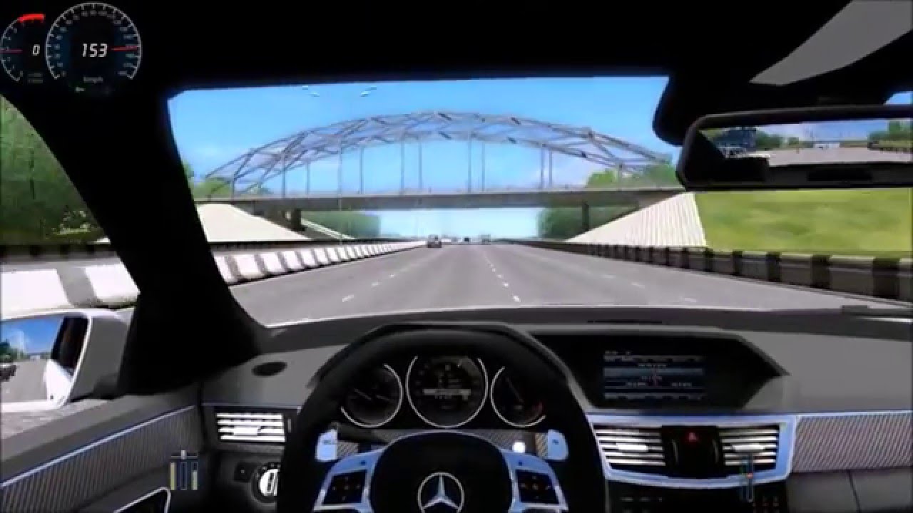 City car driving мерседес