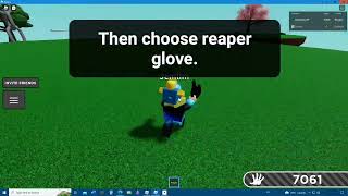 The easiest way to get Memento Mori badge + Disarm glove - Roblox Slap Battles