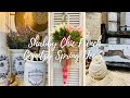 SHABBY CHIC FRENCH COUNTRY SPRING DECOR DIY'S! EASY HANGING UMBRELLA WREATH